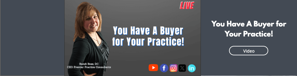 You Have A Buyer for Your Practice!
