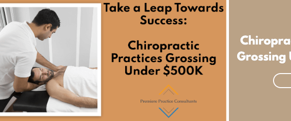 Chiropractic Practices Grossing Under $500K