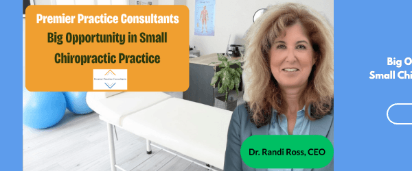 Big Opportunity in Small Chiropractic Practice