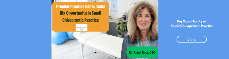 Big Opportunity in Small Chiropractic Practice